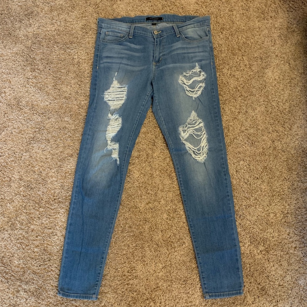 Flying Monkey Destroyed Skinny Jeans